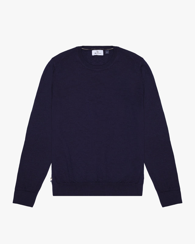 EXTRAFINE MERINO WOOL PATCHES KNIT