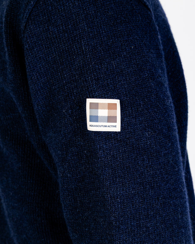 Aquascutum Active LAMBSWOOL BUTTONED CARDIGAN