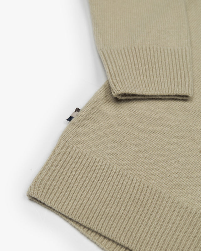 LAMBSWOOL BUTTONED CARDIGAN