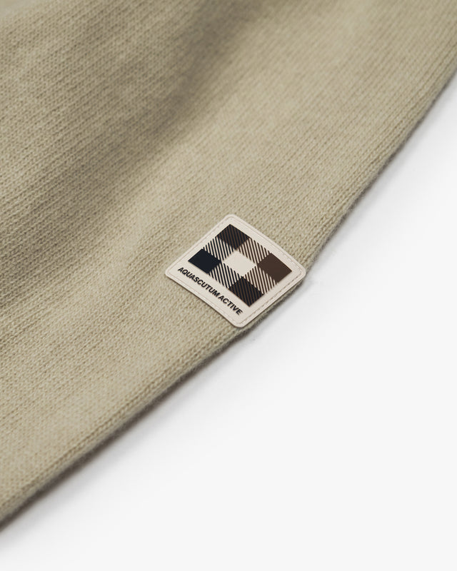 LAMBSWOOL 1/4 ZIPPED KNIT