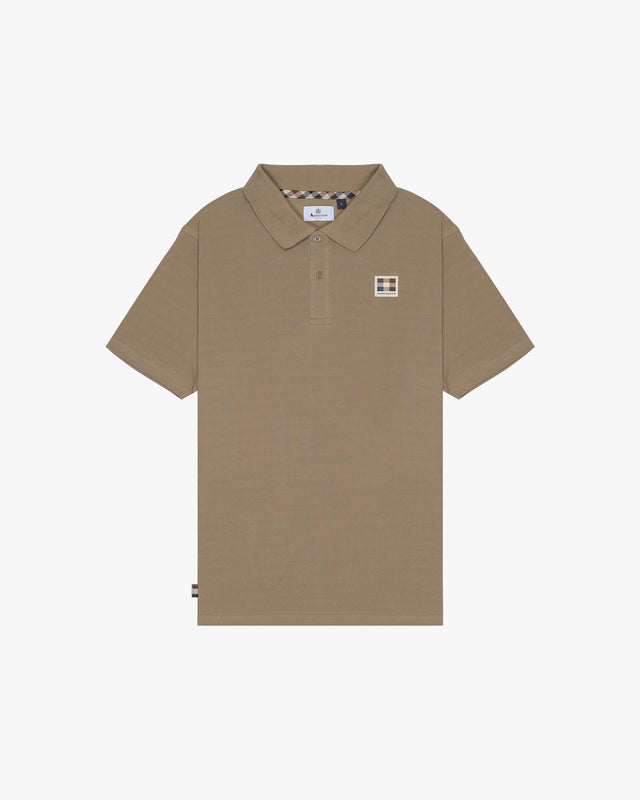 RUBBER PATCH PIQUET POLO