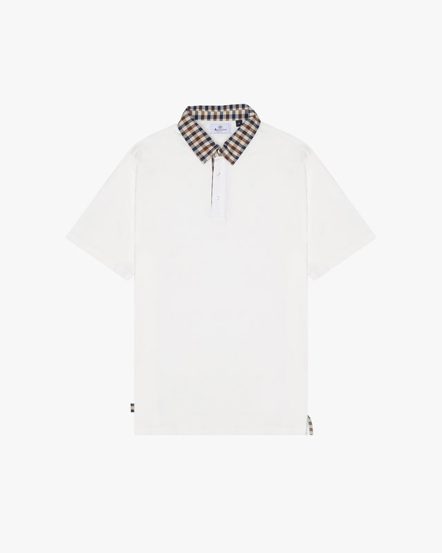CLUB CHECK COLLAR POLO