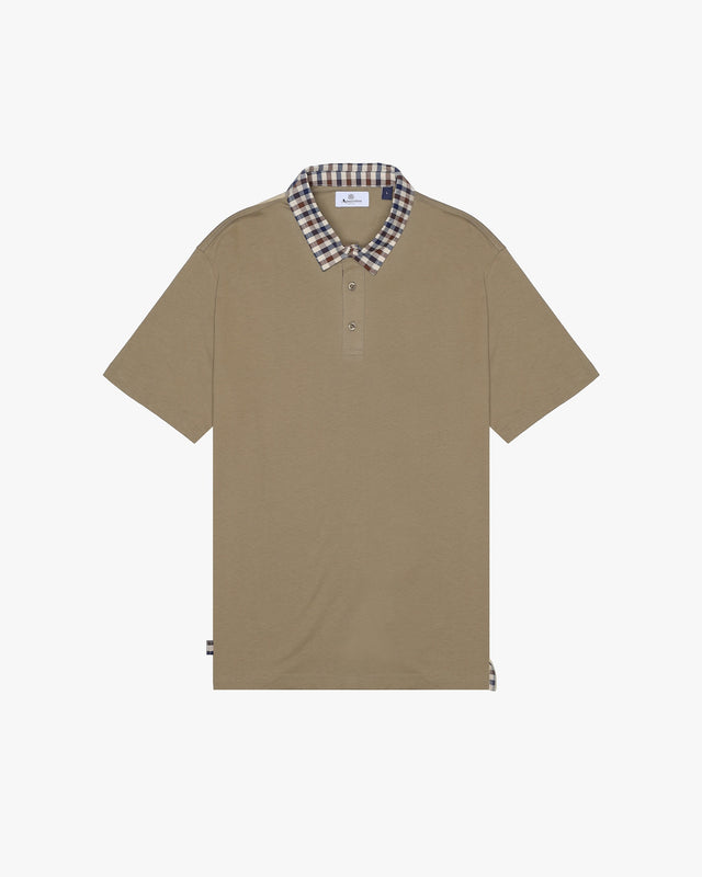 CLUB CHECK COLLAR POLO