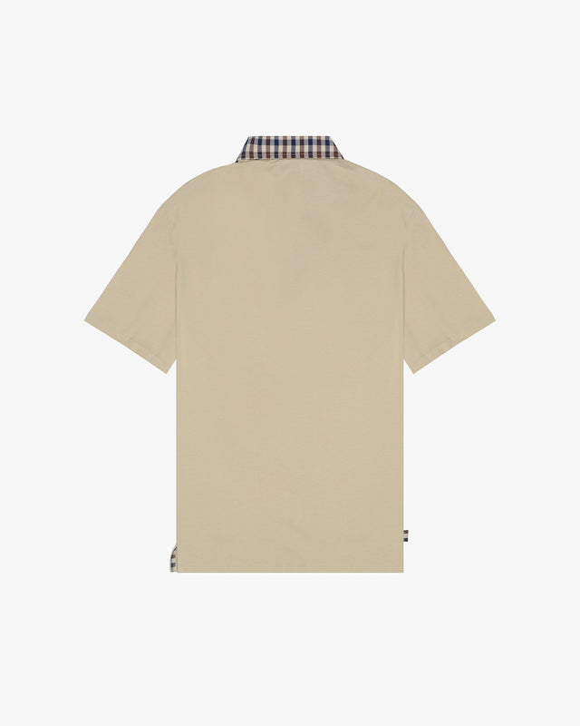CLUB CHECK COLLAR POLO