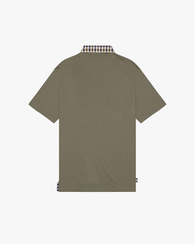 CLUB CHECK COLLAR POLO