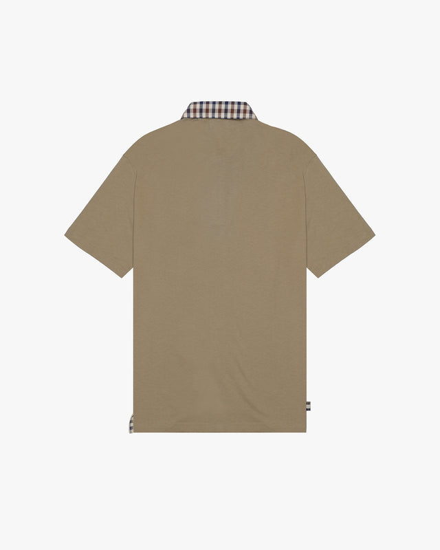 CLUB CHECK COLLAR POLO