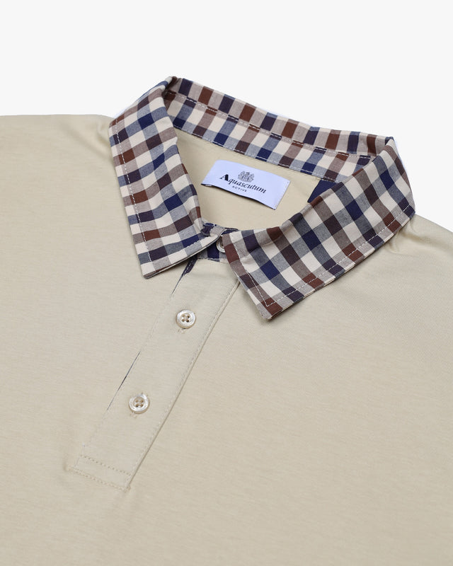 CLUB CHECK COLLAR POLO