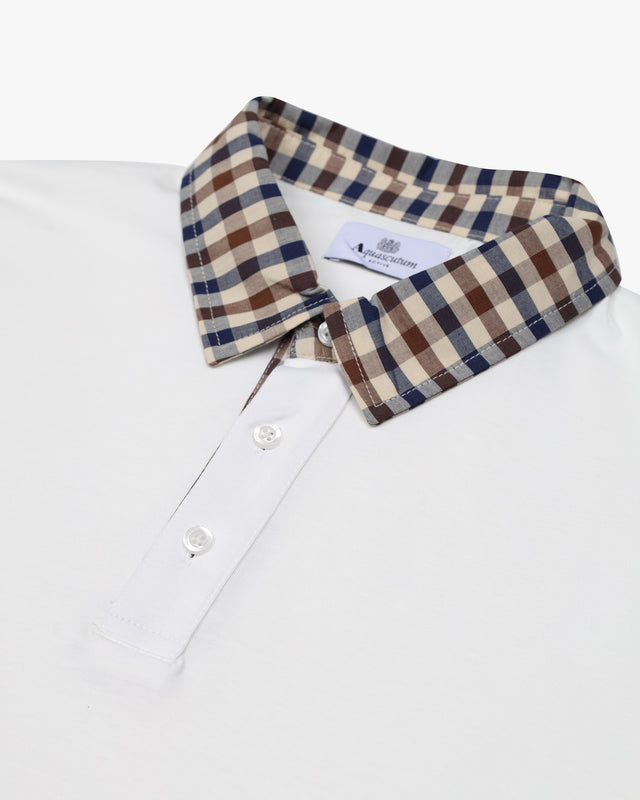 CLUB CHECK COLLAR POLO