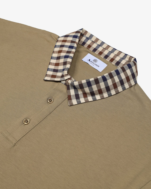 CLUB CHECK COLLAR POLO