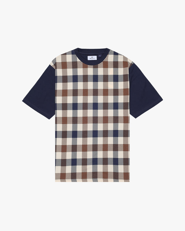Aquascutum Active MACRO ICONIC FRONT T-SHIRT