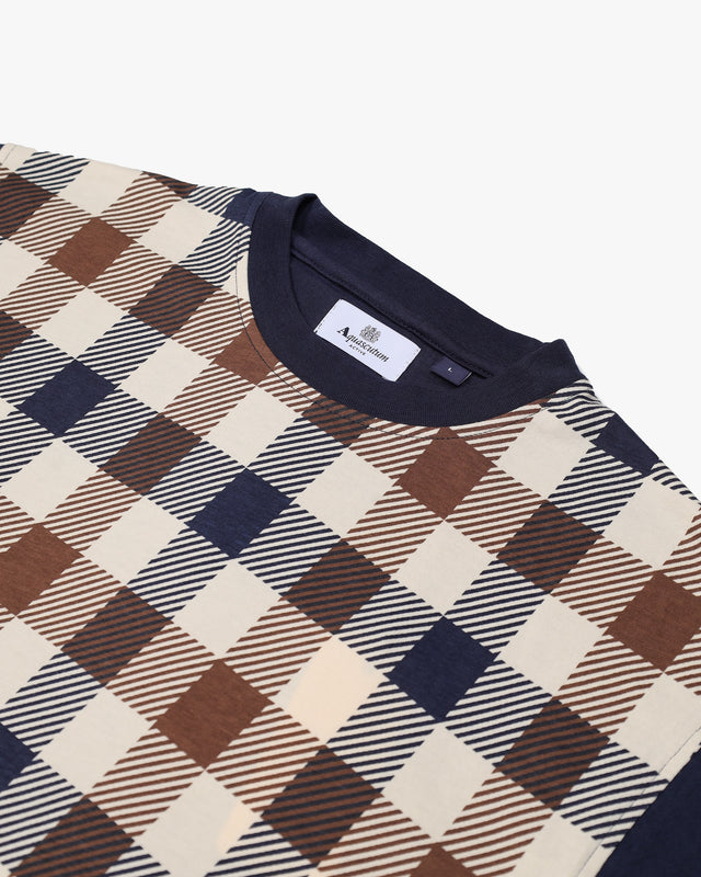 Aquascutum Active MACRO ICONIC FRONT T-SHIRT