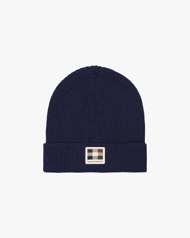 RUBBER PATCH BEANIE