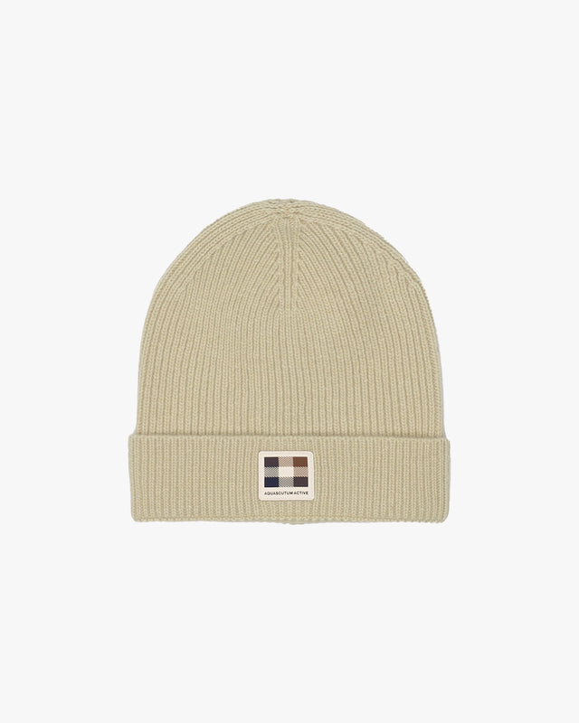 RUBBER PATCH BEANIE