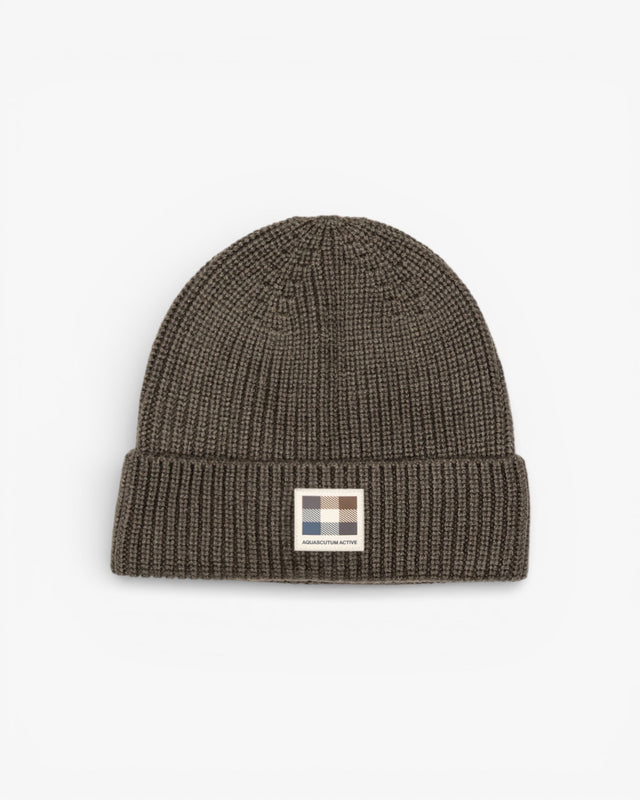 RUBBER PATCH BEANIE