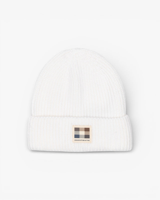 RUBBER PATCH BEANIE