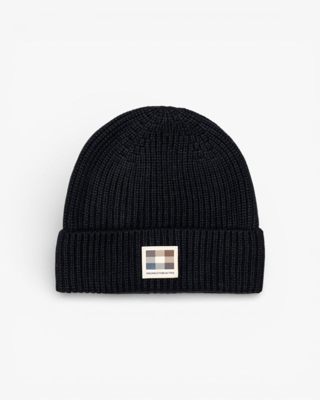 RUBBER PATCH BEANIE
