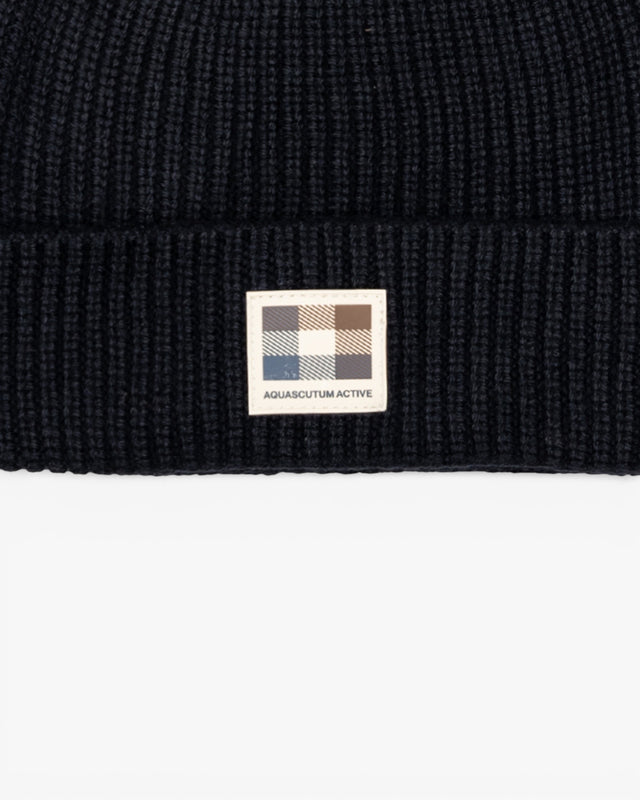 RUBBER PATCH BEANIE