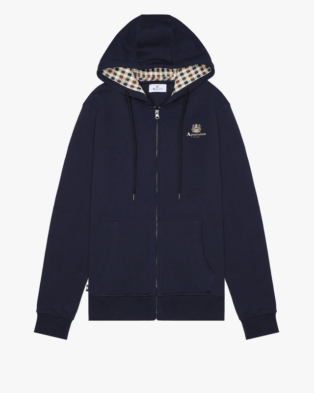 SMALL LOGO FULLZIP HOODIE