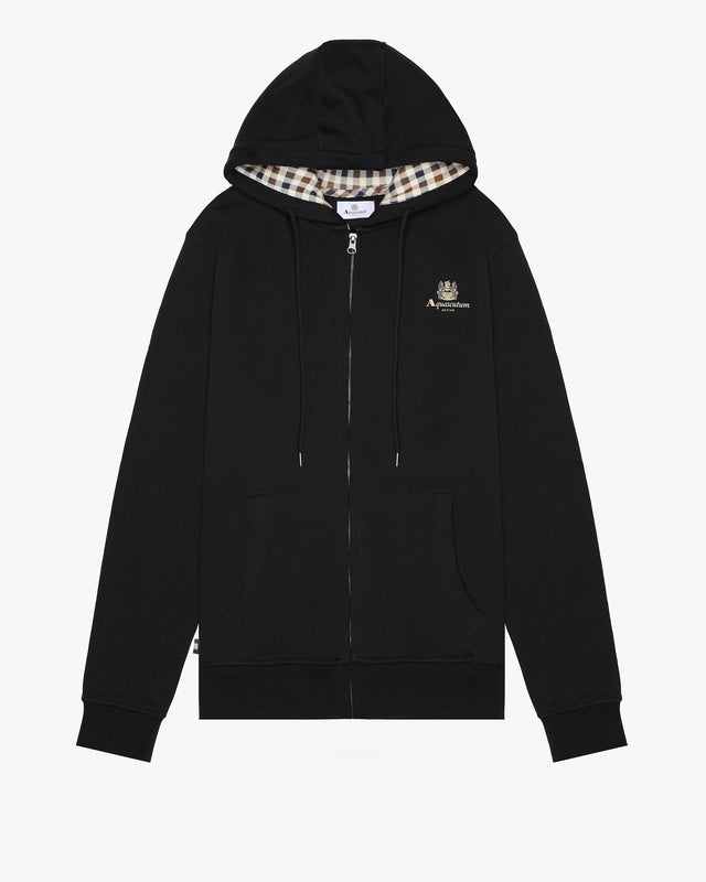 SMALL LOGO FULLZIP HOODIE