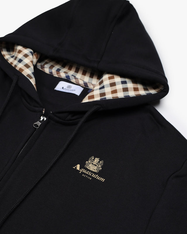 SMALL LOGO FULLZIP HOODIE