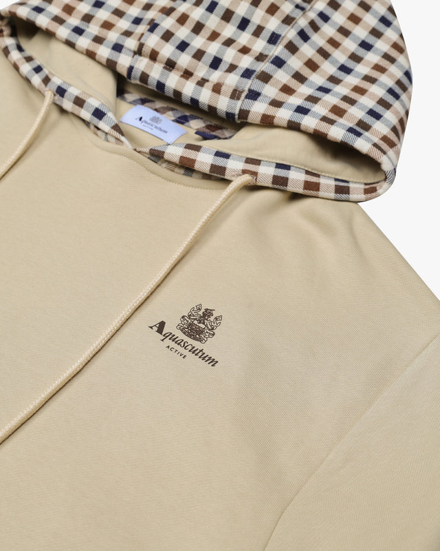 Aquascutum Active CLUB CHECK HOODIE