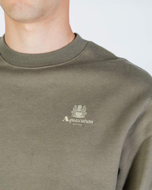 SMALL LOGO CREWNECK