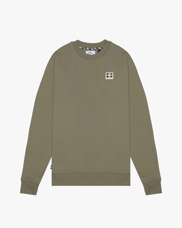 BADGE CREWNECK