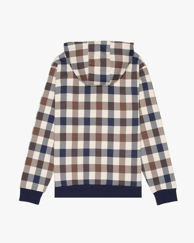 Aquascutum Active ICONIC FZ HOODIE FLEECE