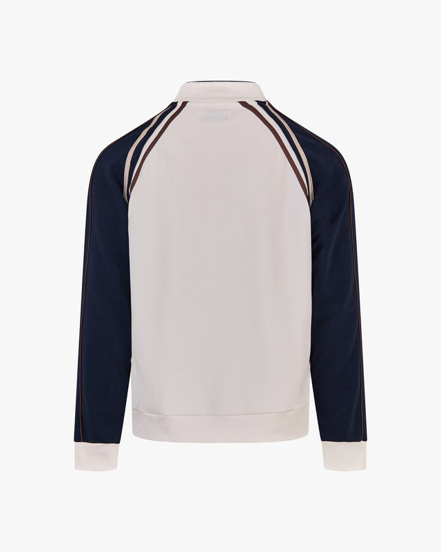 SCUBA STRIPES MOCK NECK