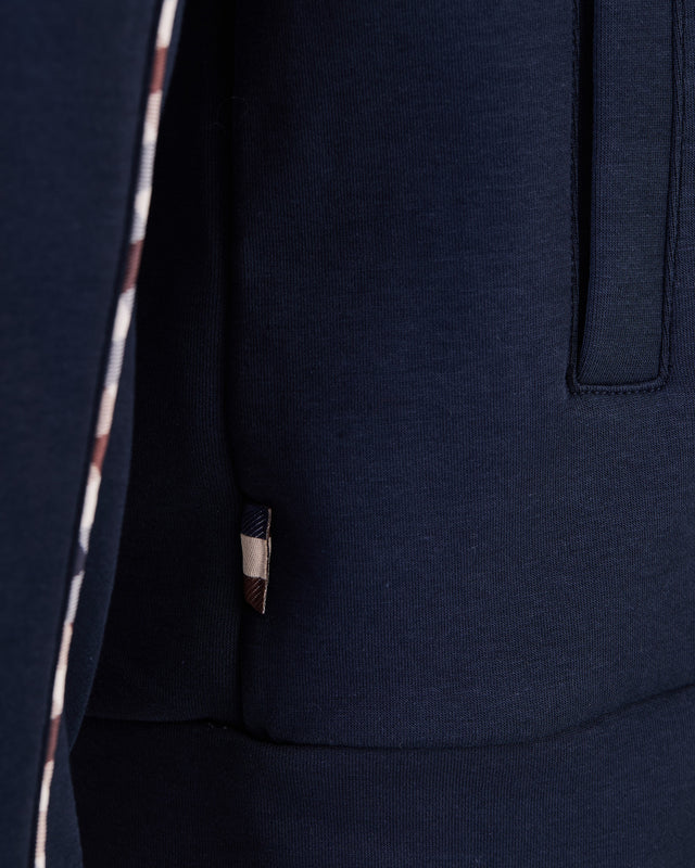 SCUBA PIPING MOCK NECK