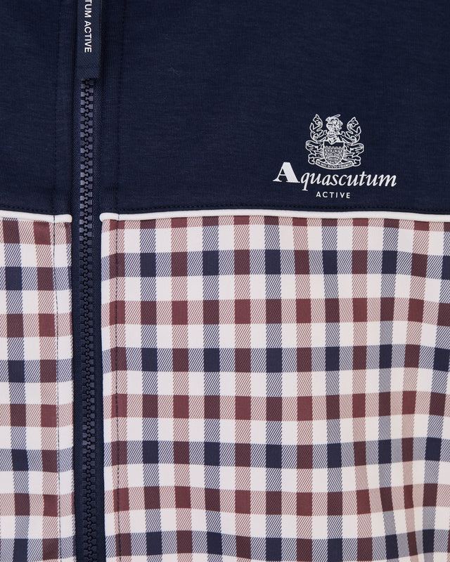 SCUBA CLUB CHECK CREWNECK