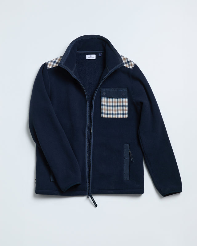 Aquascutum Active THERMA SEAL PILE FULL ZIP