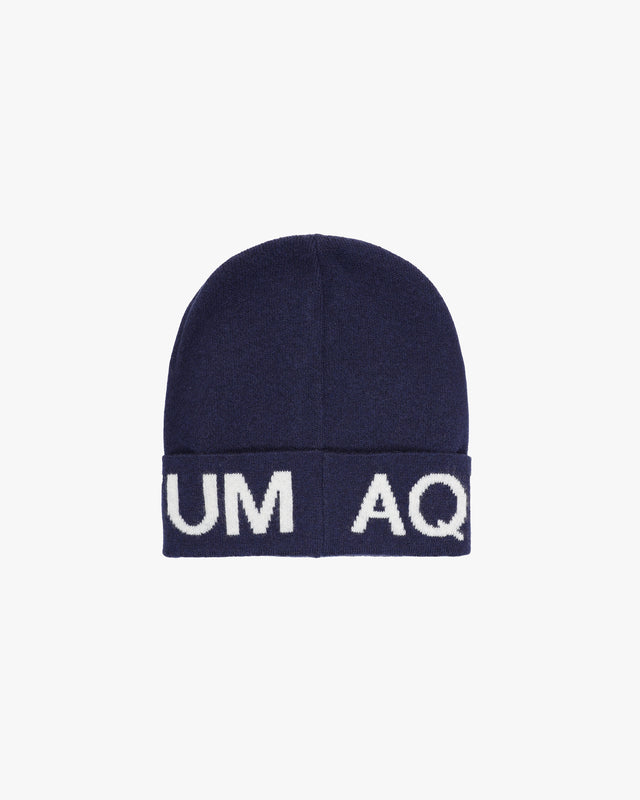 Aquascutum Active WOOL LOGO BEANIE