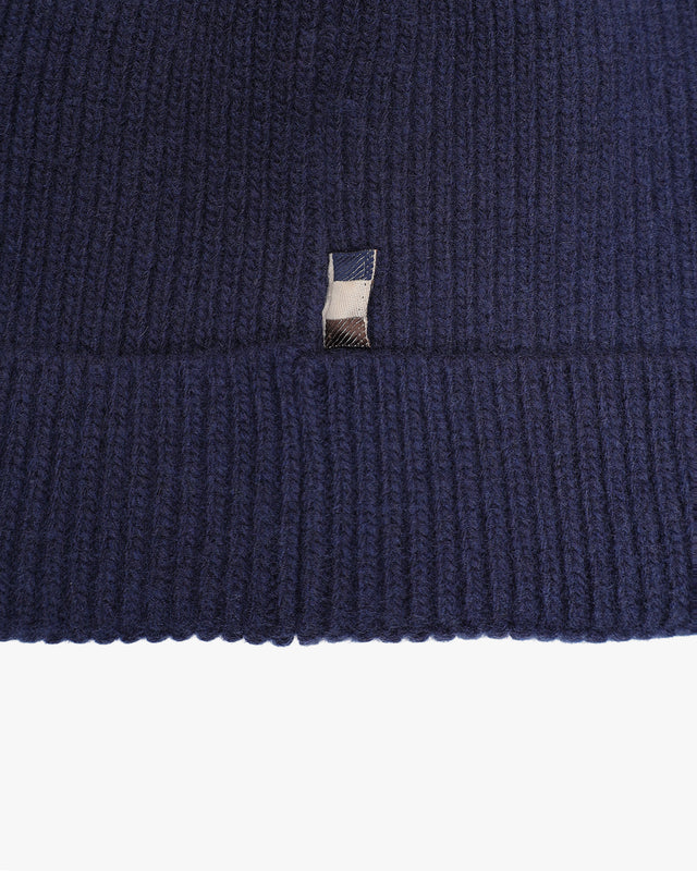 WOOL FISHERMAN BEANIE