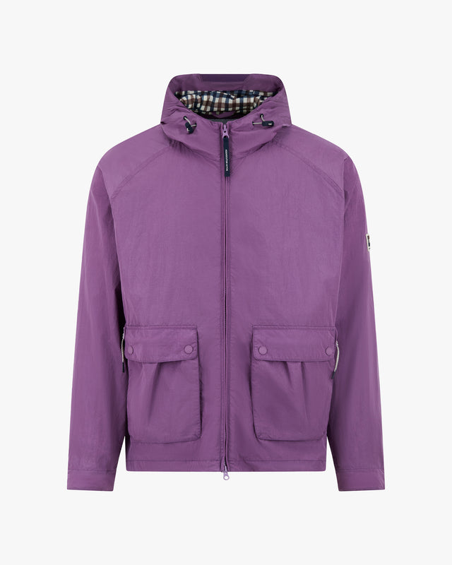 LAMINA HOODED JACKET