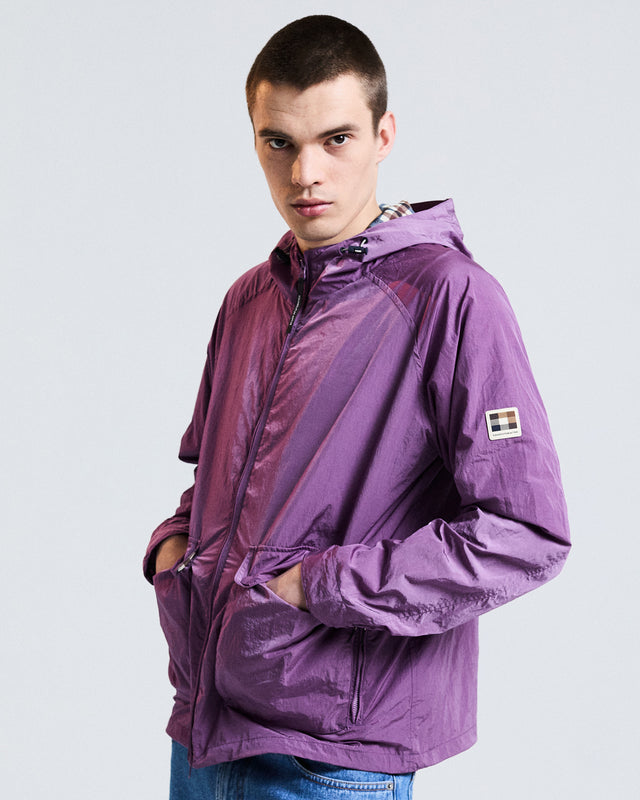 LAMINA HOODED JACKET