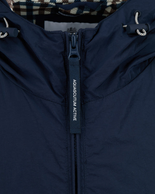 LAMINA HOODED JACKET