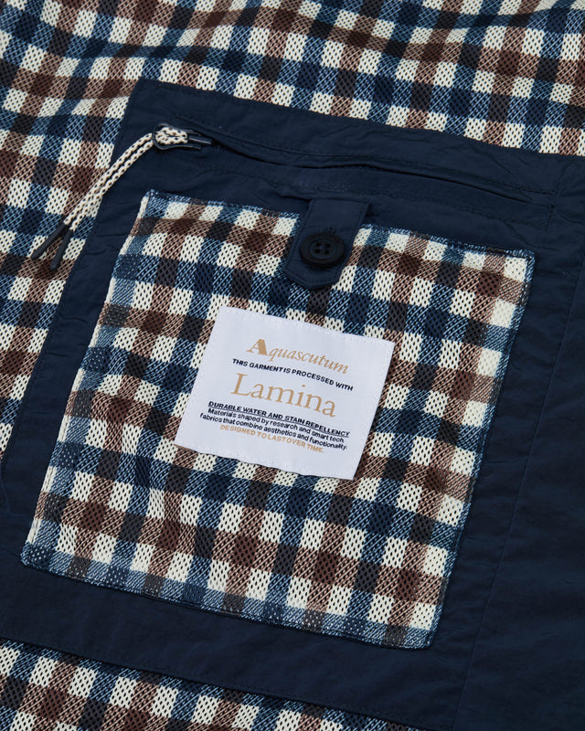 LAMINA HOODED JACKET