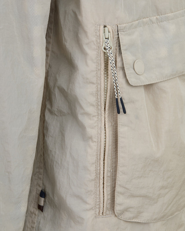 LAMINA HOODED JACKET