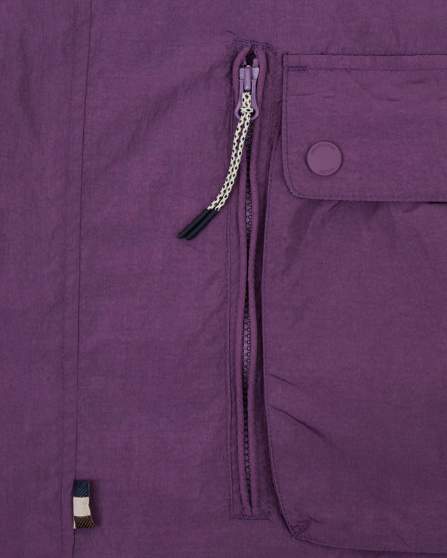 LAMINA HOODED JACKET