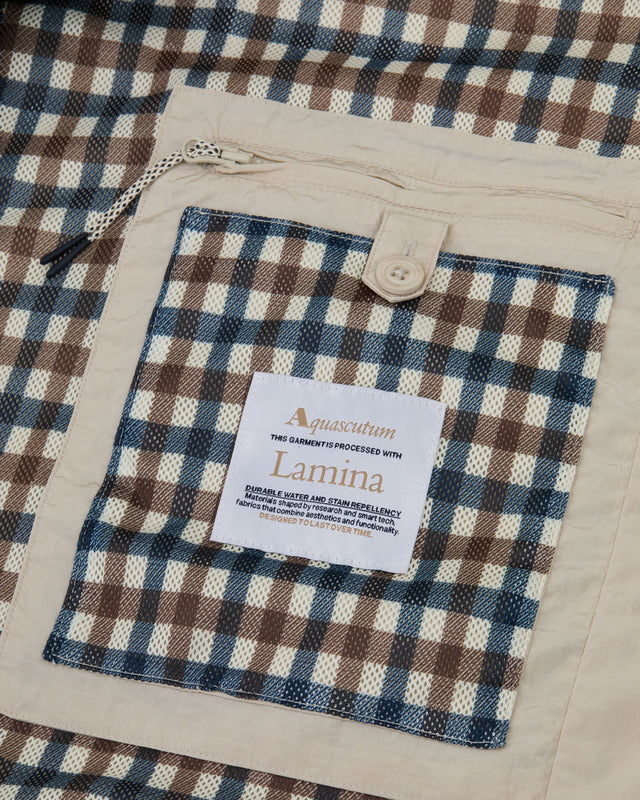 LAMINA HOODED JACKET