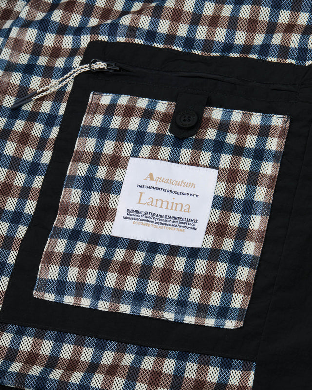 LAMINA HOODED JACKET