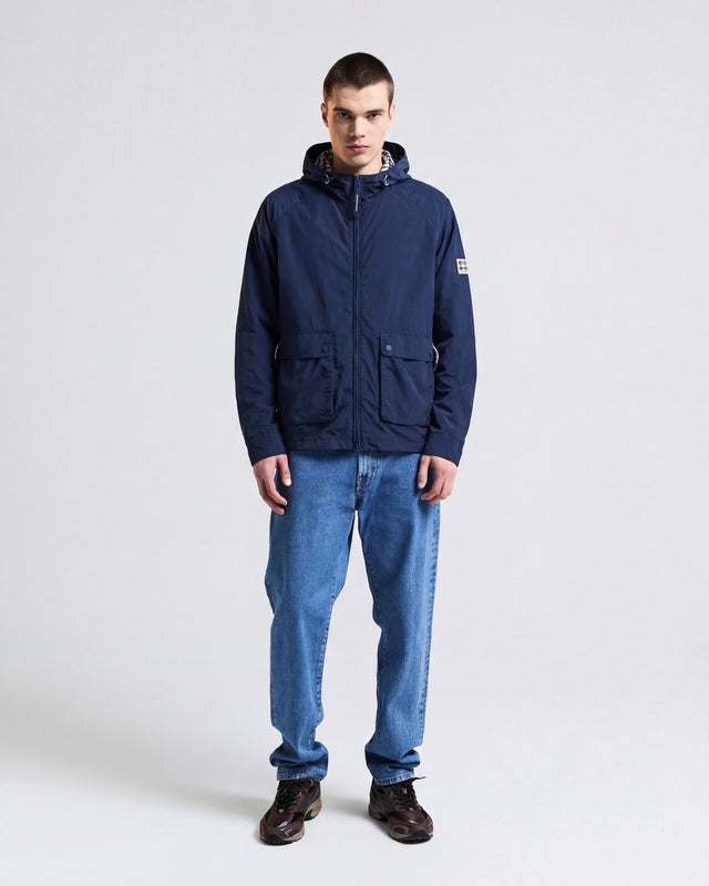 LAMINA HOODED JACKET