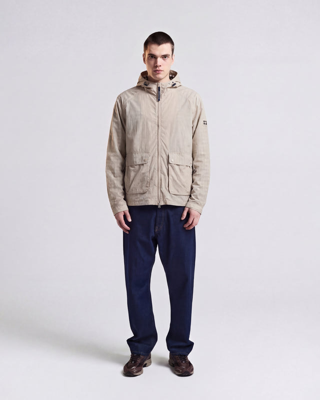 LAMINA HOODED JACKET