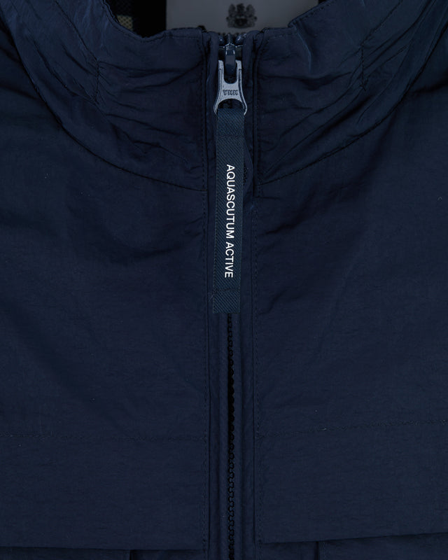 LAMINA MOCK NECK JACKET