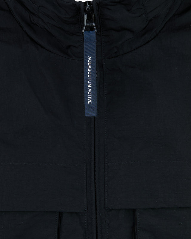 LAMINA MOCK NECK JACKET