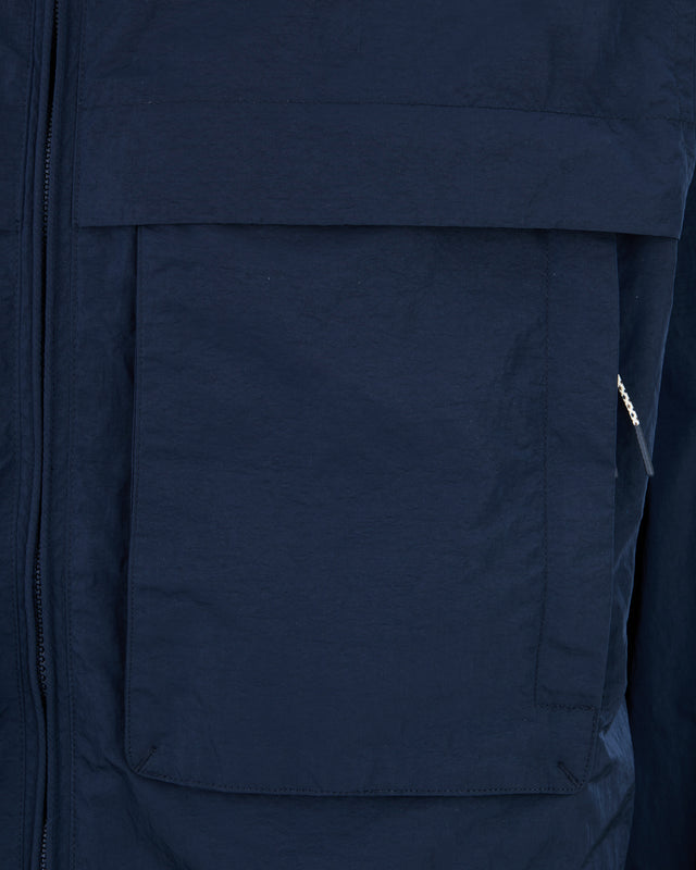 LAMINA MOCK NECK JACKET