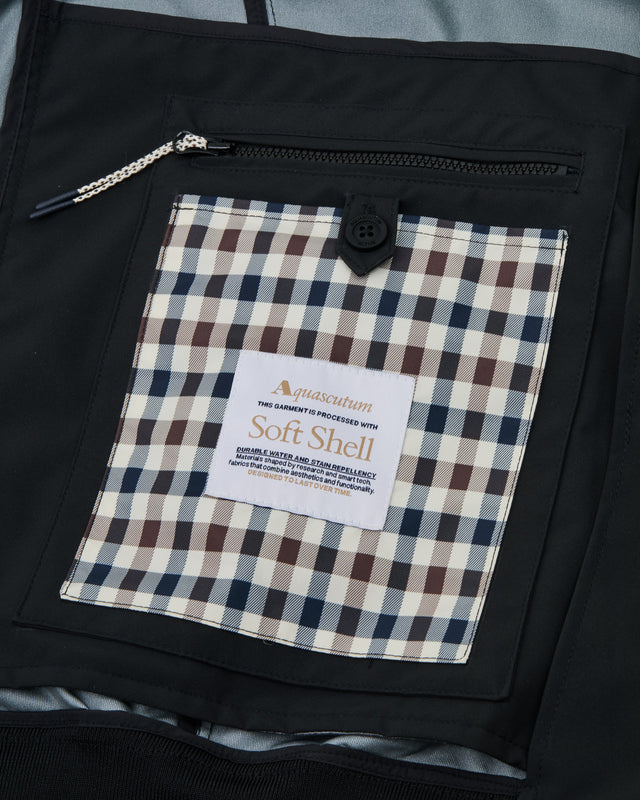 SOFT SHELL MOCK NECK