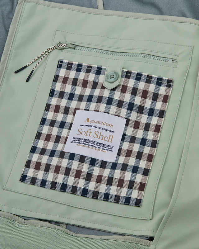 SOFT SHELL MOCK NECK