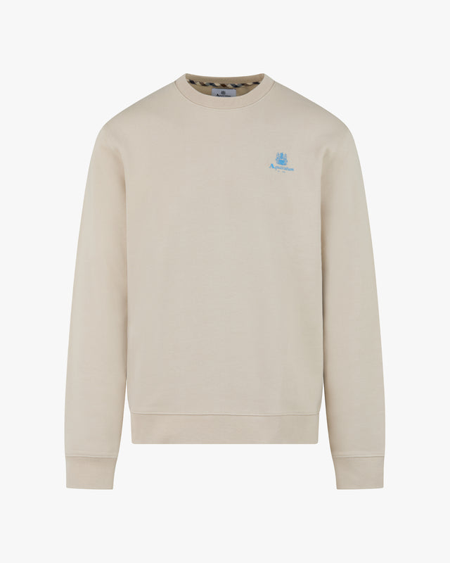 SMALL LOGO CREWNECK